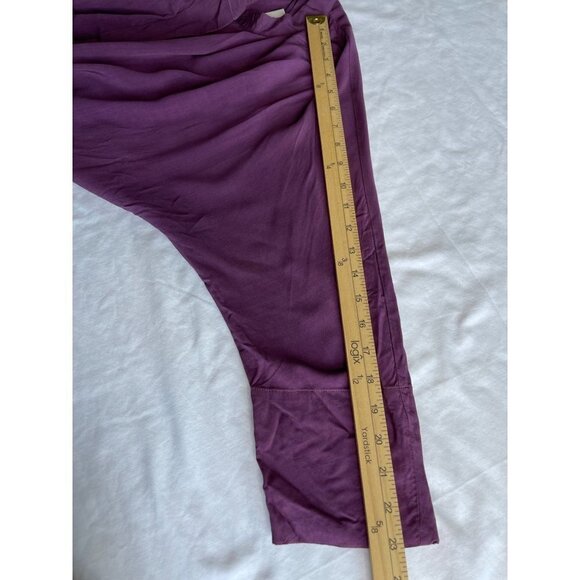 NWT The Odells Sz XS Purple Hi-Low Tunic Pocket Dress 3/4 Sleeves - Picture 4 of 9